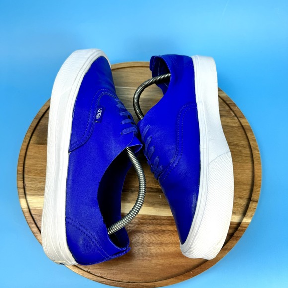 VANS DECON LITE LEATHER BLUE - Picture 6 of 7